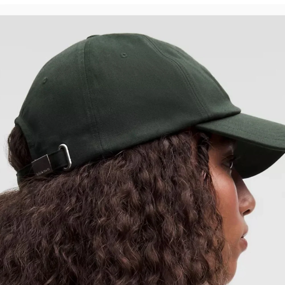 Lululemon Classic Unisex Ball Cap Tennis Club Sz S\M Rainforest GRN & White NWT